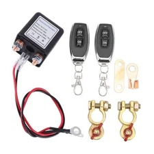  Remote Battery Disconnect Switch, DC12V 120A/200A Anti Theft Upgrade Kill 