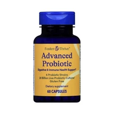 Advanced Probiotic 60 Capsules  by Foster And Thrive