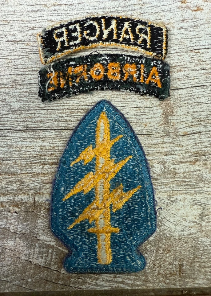 US Army Vintage Special Forces Patch w/Ranger tab - Image 2 of 2