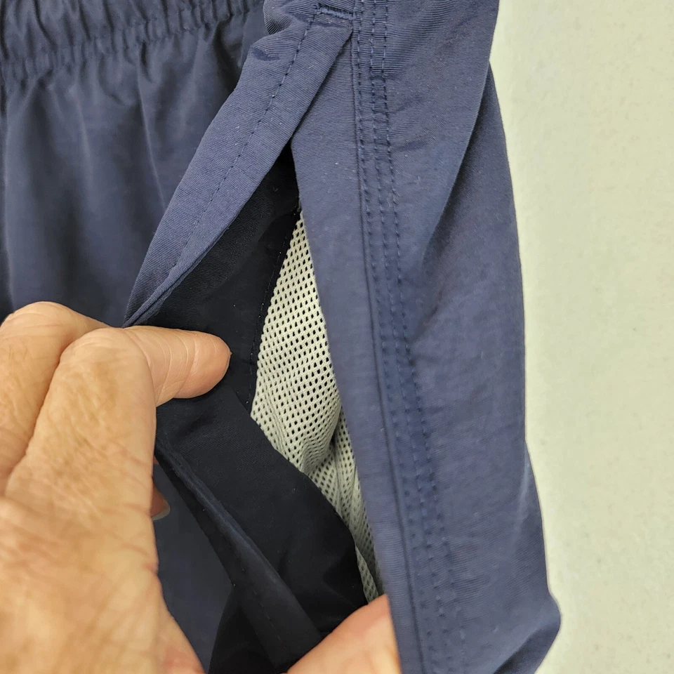 Pantalones Cortos de Natación Breakwater Para Hombres Azul Marino Baúl Cordón Cintura Forrados Talla Grande Foto 4 de 4