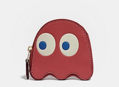 Brand New Coach Pac-Man Red Ghost Coin Case | eBay
