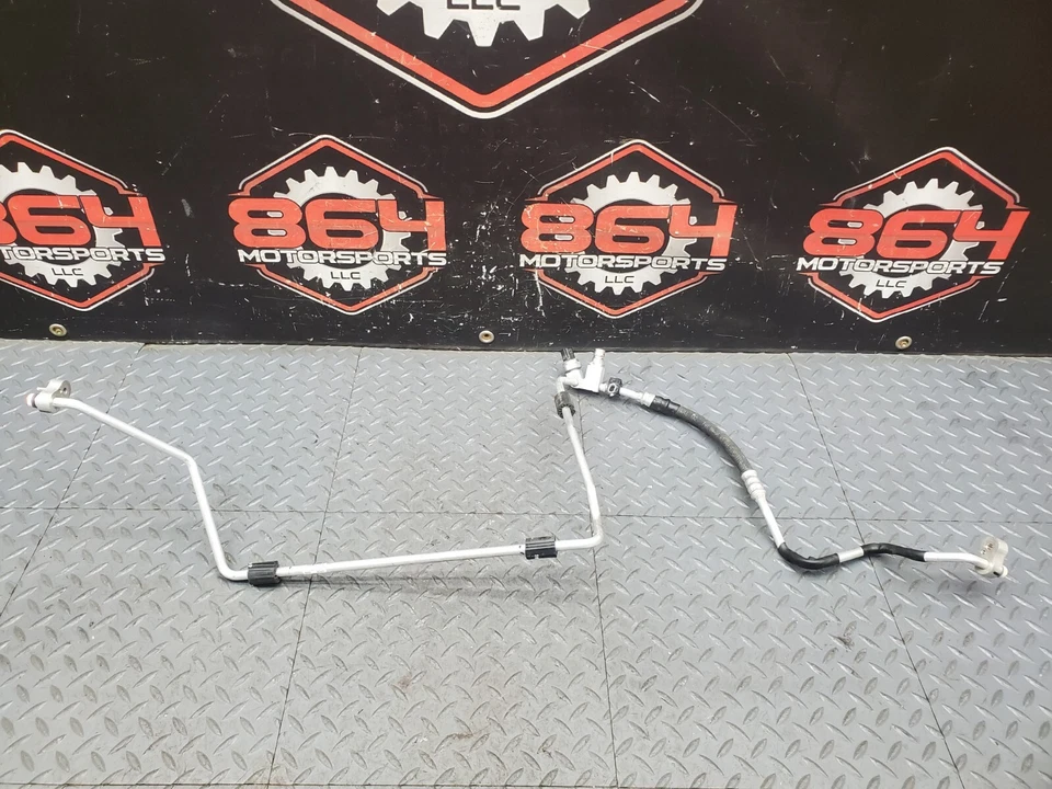 2016-2020 BMW M3 COMPETITION AC EVAPORATOR PRESSURE HOSE LINE CONDENSOR #71 - Image 2 of 4