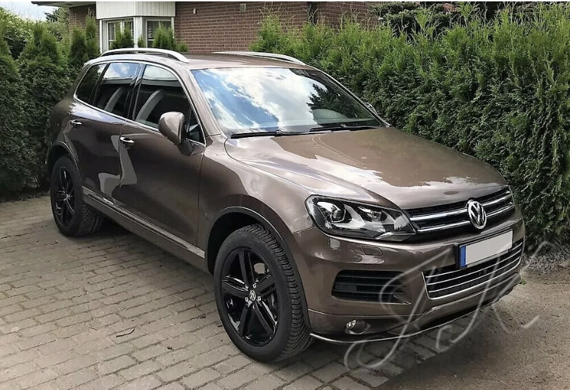 Front Lip Spoiler Diffuser Add On for VW Touareg 7P (2010 - 2014)