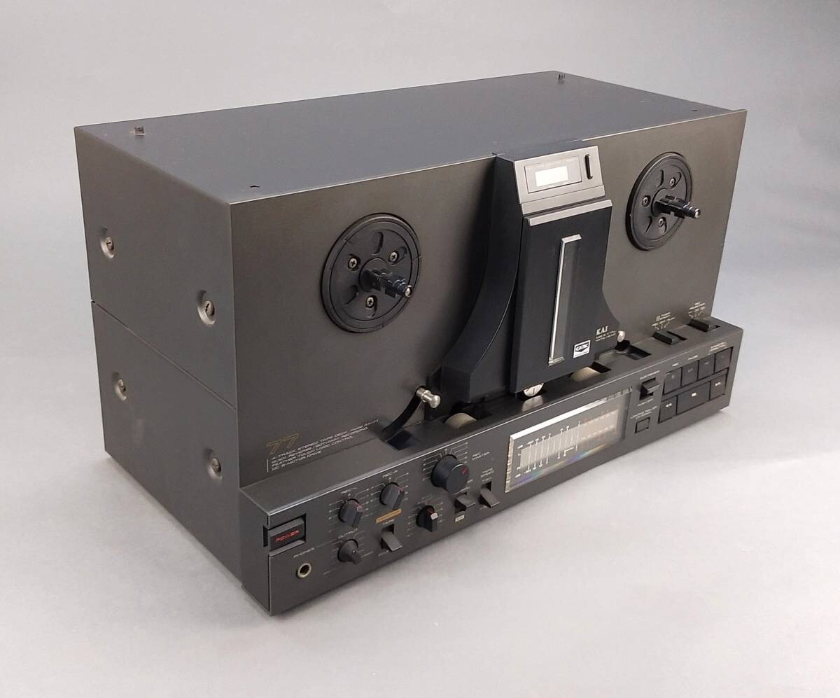 Vintage Akai Model GX-77 Reel to Reel Power check only **FOR PARTS