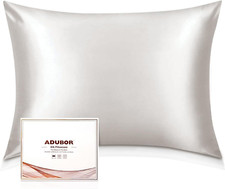 Silk Pillow Cases - 100 Pure Mulberry Silk, 23 Momme 6A Grade Fibers, 900 Threa