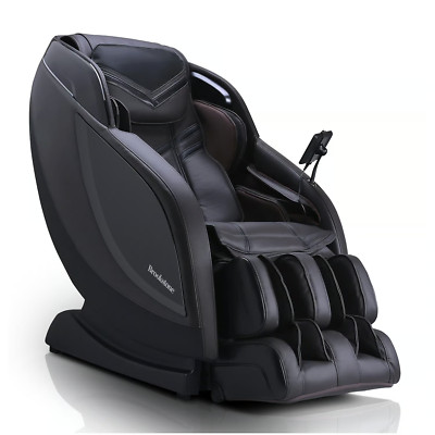 Brookstone BK 650 Reclining Massage Chair (Brown/Black)