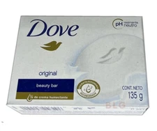 DOVE ORIGINAL CREAM Bar 4.75oz Moisturizing Softener Hand Face Bath Jabon -1 Bar