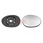 TOYOTA AYGO 2005->2014 DOOR/WING MIRROR GLASS SILVER,NON HEATED & BASE RIGHTSIDE