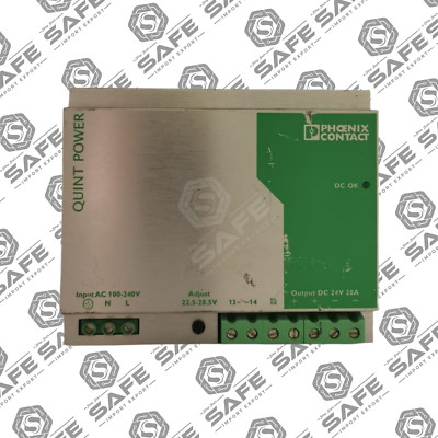 PHOENIX CONTACT QUINT-PS-100-240AC/24DC/20 POWER SUPPLY 2938620 