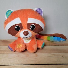 Leapfrog Colorful Counting Red Panda 8" Singing  Talking Educational Plush