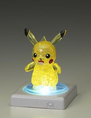 【3日間限定30%OFF／3Dアート】LIEBE Beverly 29 Piece Crystal Puzzle Pokemon Pikachu 3D Puzzles