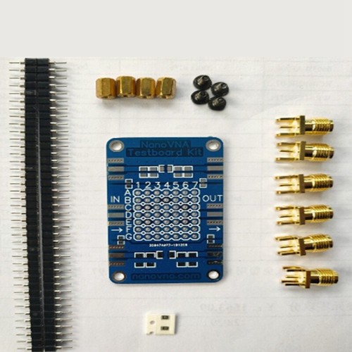 NanoVNA Testboard Kit Scheda Demo Analizzatore di Rete Vettore Scheda Test ot16 - Foto 2 di 11