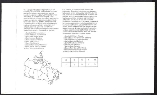 Canada #1059a "CANADIAN FORTRESS" Brand New 1985 Oversize Cover Issue - Picture 2 of 2