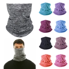 Winter Fleece Balaclava Face Mask Windproof Thermal Breathable Half Face Mask