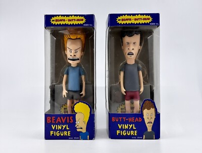 Beavis and Butthead Vinyl Figures 2012 MTV Viacom Mike Judge RARE
