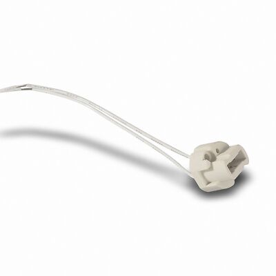 50 Stück HAL-SOCKEL G9 - Halogen-Fassung G9 VDE Hochvolt Keramik 190-230V 