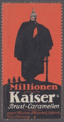 F-EX9009 GERMANY DEUTSCHLAND CINDERELLA TOBACCO CIGARS STAMP 35x67mm. NO  GUM