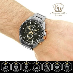 SEIKO Men's Watch Motorsport Chronograph Quartz Tachymeter Black Dial  SSB323 4954628225047 | eBay