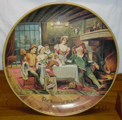 1974 Falstaff Museum Of Brewing Reproduction Metal Display Adverting Sign - 24''
