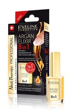 Eveline Argan Elixir 8in1 Intensely Regenerating Oil for Cuticles  Nails