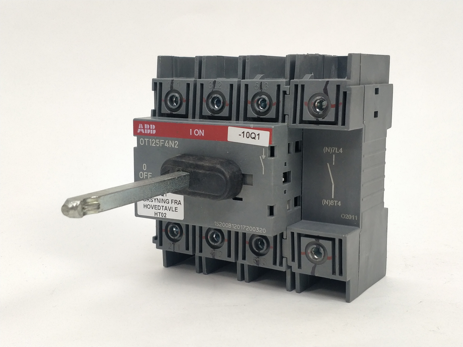 ABB OT125F4N2 4-Pole Switch Disconnector