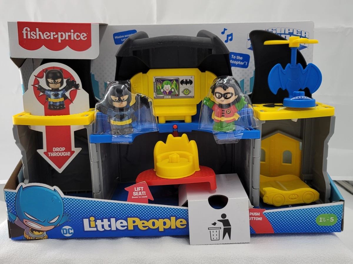 Fisher-Price Little People Inspired by DC Superfriends Deluxe Batcave