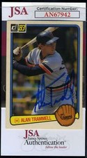 Top 10 Alan Trammell Baseball Cards 24