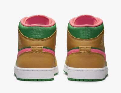 Size 9 - Air Jordan 1 SE Mid Wheat Watermelon for sale online | eBay