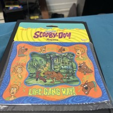 Scooby Doo Magnet NIP 6 x 5" WinCraft Made in USA free ship vtg.1999