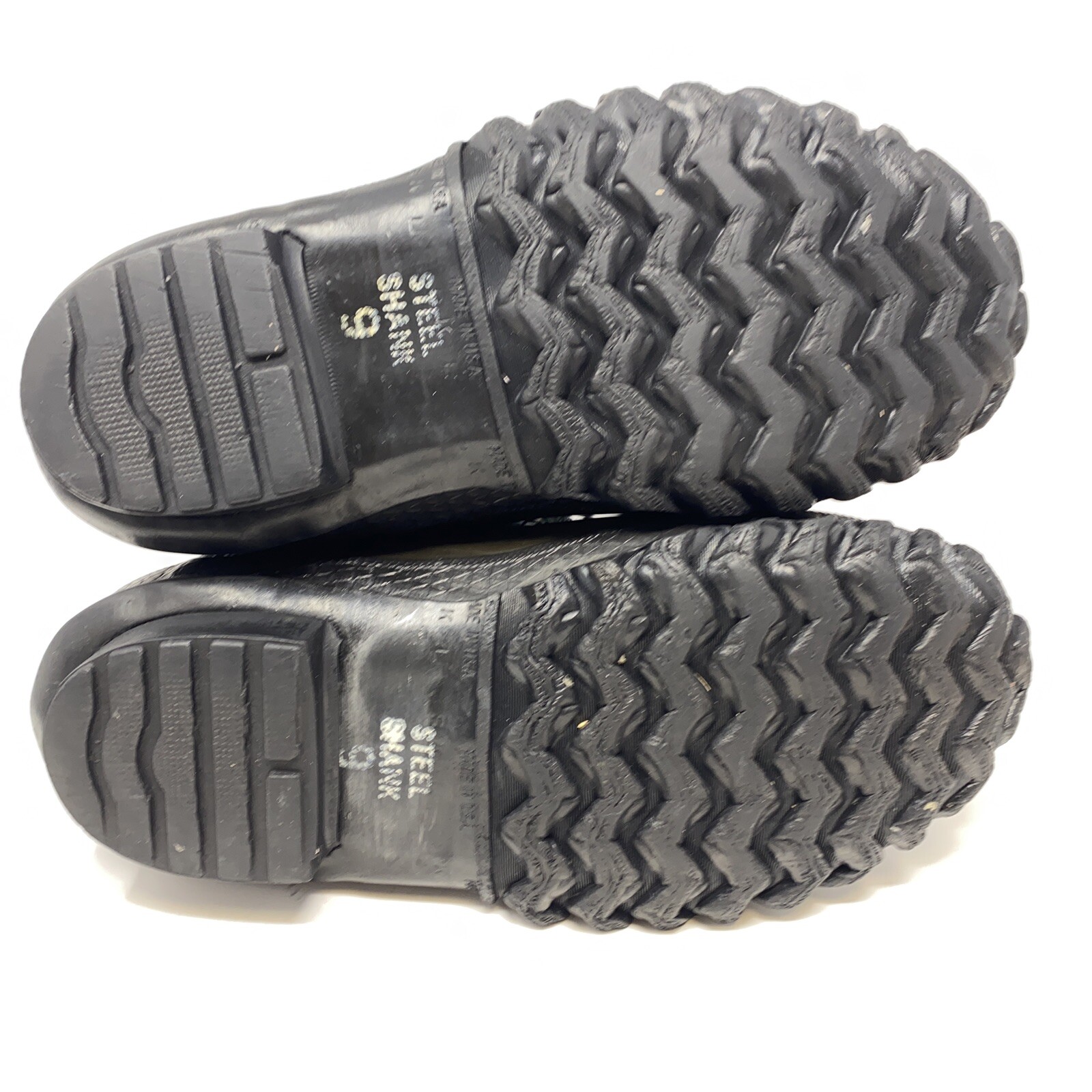 LaCrosse ICEMAN Pac Boots Men's Size 9 Steel Shank "Swampers" Nice USA