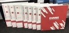 Evans 15” G1 Clear Drum Head Bundle X 8 New