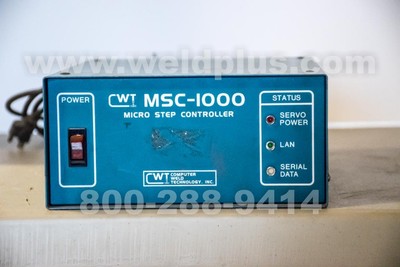 CWT MSC-1000 COMPUTER WELD TECHNOLOGY MICRO STEP CONTROLLER | eBay