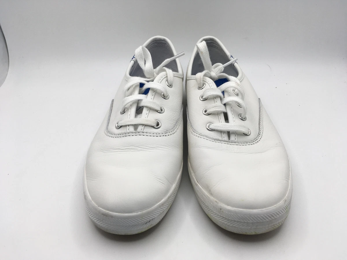 Champion white top leather sneakers