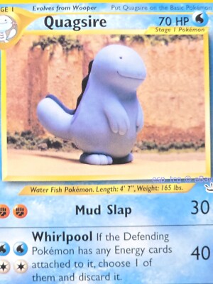 Quagsire Clay model Art 48/64 Pokemon Card | eBay