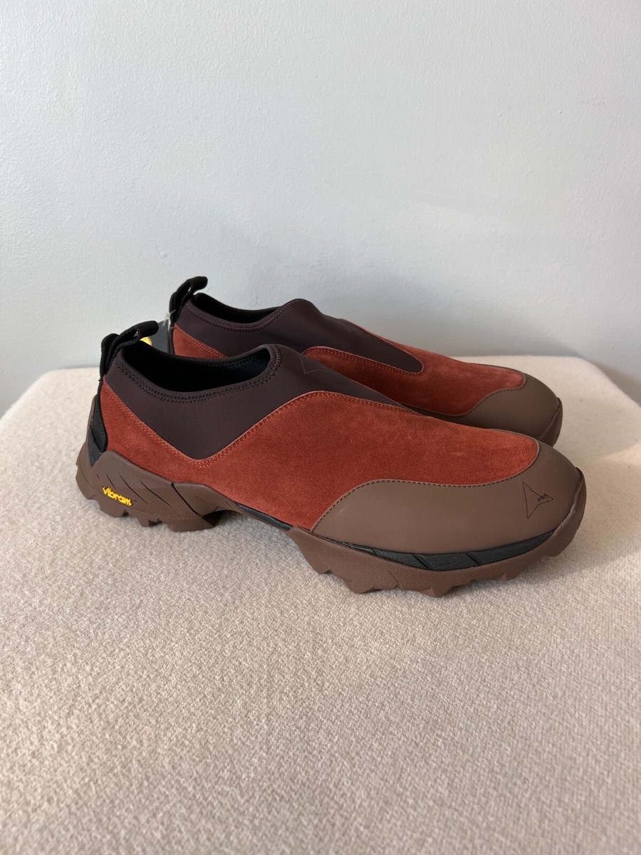 ROA Slip On Sneakers - Size 46 - Rust Brown - NEW | eBay