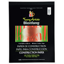 Young Artists Construction Paper Pad, 9" x 12", 48 Sheets