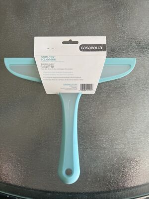 casabella spotless squeegee for squeaky clean glass and tile!