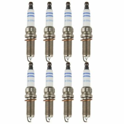 8 Bosch Double Iridium Spark Plugs OEM GERMANY ZR6SII3320 Benz