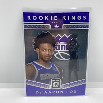 2017-18 Doruss Optic Rookie Kings PURPLE PRIZM De'Aaron Fox #5