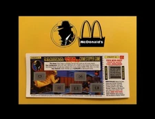 Walt Disney™ DICK TRACY Train Station McDONALD'S Crimestopper WEEK 2 Card