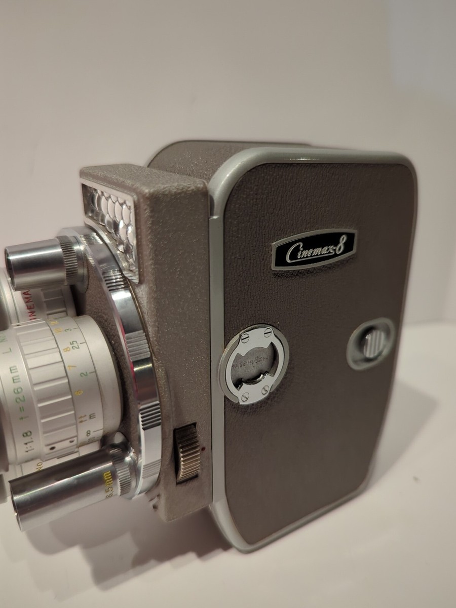 8mm Cinemax-8 Triauto~ Film Movie Camera Vintage | eBay 8mm Cinemax-8 Triauto~ Film Movie Camera Vintage | eBay