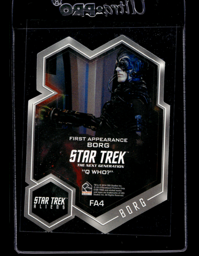 2014 Rittenhouse Star Trek Aliens - First Appearances #FA4 Borg - Picture 2 of 2