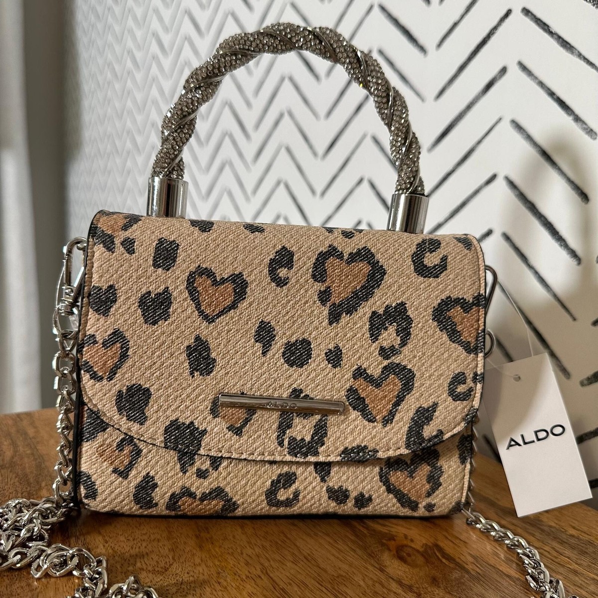 【ALDO】 マリンチャーム☆ ナチュラル・ショルダーバッグ★ ALDO☆ 可愛いマリンチャーム♪ ナチュラル・ショルダーバッグ