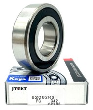 6206 2RS C3 KOYO DEEP GROOVE BALL BEARING RUBBER SEALS 60x62x16