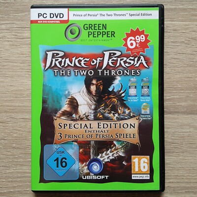 PC Spiel Prince of Persia The Two Thrones Special Edition 3 Spiele Green Pepper