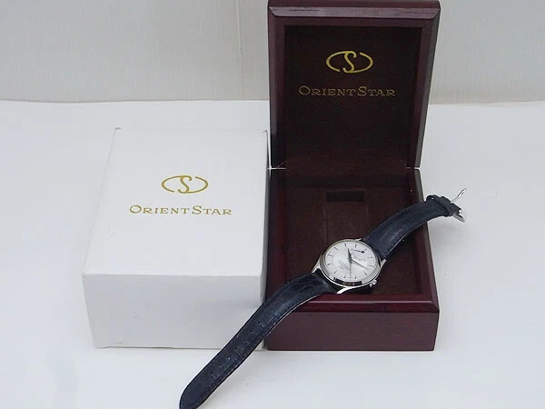 Orient Star Power Reserve EW00-C1 Cal.46F40 SS Silver Dial
