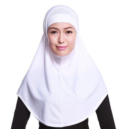 One Piece Amira Muslim Instant Hijab Scarf Pull On Ready To Wear Headscarf Shawl - Picture 83 of 125