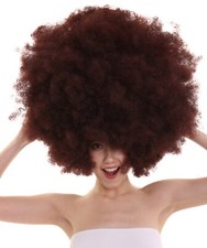 Brown Super Size Jumbo Afro Oversized Wig Halloween Cosplay Party Hair HW-3841A