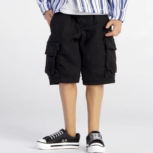 Pantalones cortos de carga masculinos escala 1/12 para accesorios corporales Action Firgure de 6"" - Imagen 3 de 16