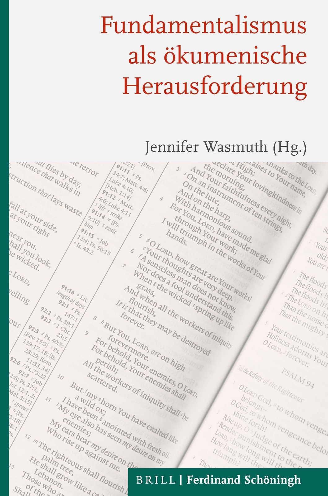 Thumbnail - Fundamentalismus Als Ökumenische Herausforderung, Jennifer Wasmuth